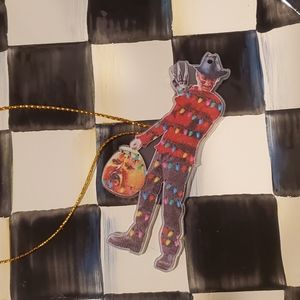 - FREDDY KRUEGER NIGHTMARE ON ELM STREET Christmas tree Halloween ornament…